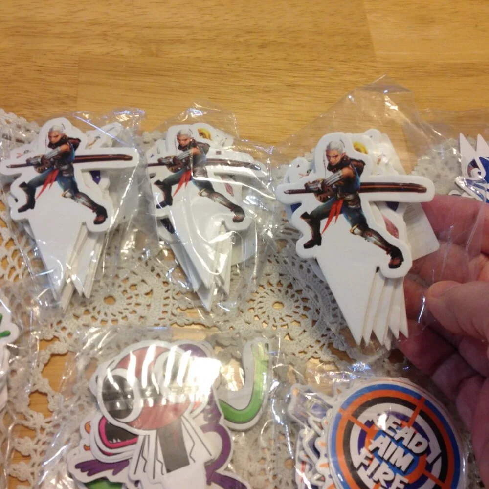 Party Supplies, cupcake toppers for home goods or store bought